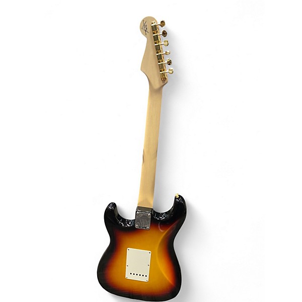Used Fender VINTAGE CUSTOM 62 STRAT TCP 3 Tone Sunburst Solid Body Electric Guitar