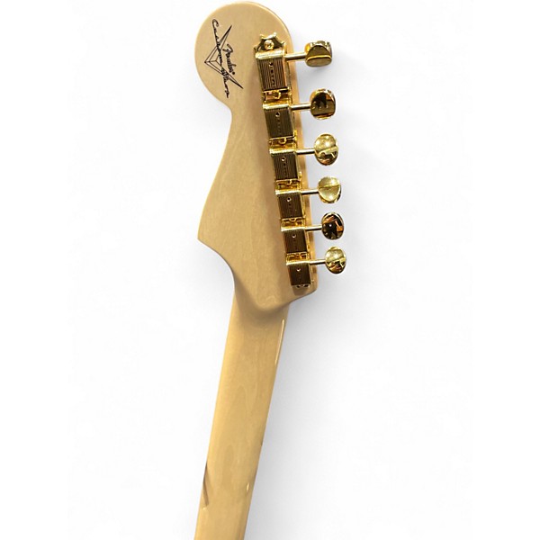 Used Fender VINTAGE CUSTOM 62 STRAT TCP 3 Tone Sunburst Solid Body Electric Guitar