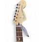 Used Fender Tom Delonge Signature Stratocaster Graffiti Yellow Solid Body Electric Guitar