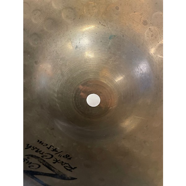 Used Zildjian 18in Z Custom Rock Crash Cymbal