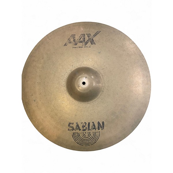 Used SABIAN 22in AAX Metal Ride Brilliant Cymbal