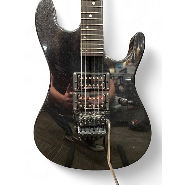 Used Kramer NIGHTSWAN Jet Black Solid Body Electric Guitar