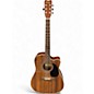 Used Hohner HW 440G Natural Acoustic Electric Guitar thumbnail