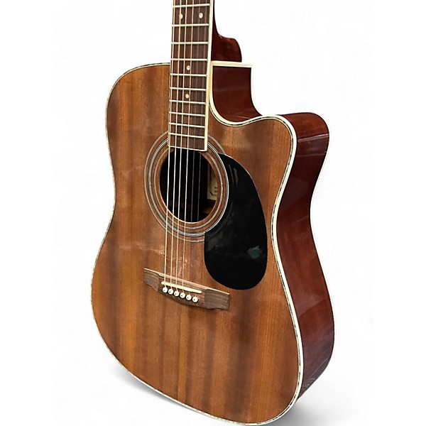 Used Hohner HW 440G Natural Acoustic Electric Guitar