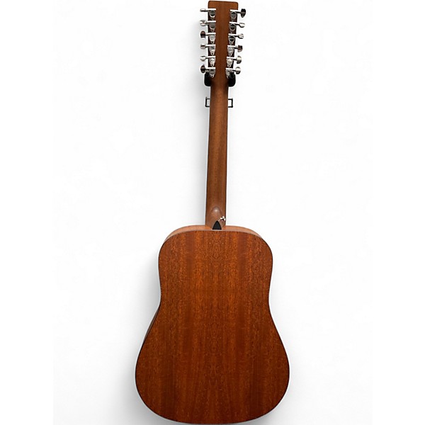 Used Martin D-X2E 12-String Natural Acoustic Electric Guitar