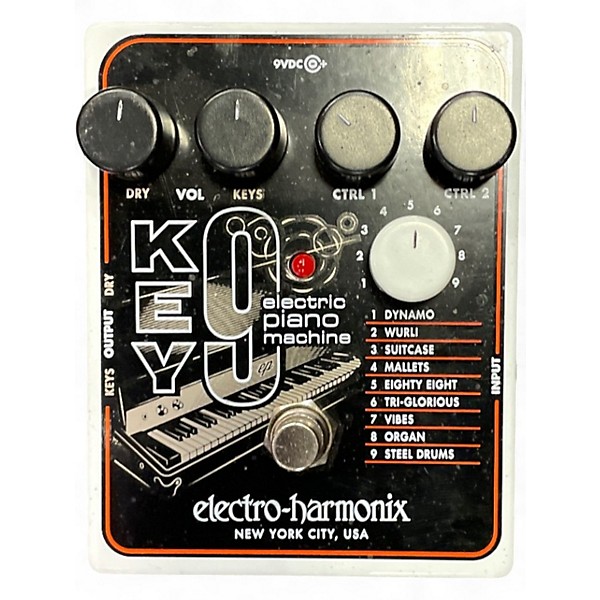 Used Electro-Harmonix Key9 Electric Piano Machine Effect Pedal