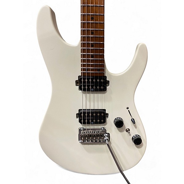 Used Ibanez AZ2402 AZ Prestige Pearl White Solid Body Electric Guitar
