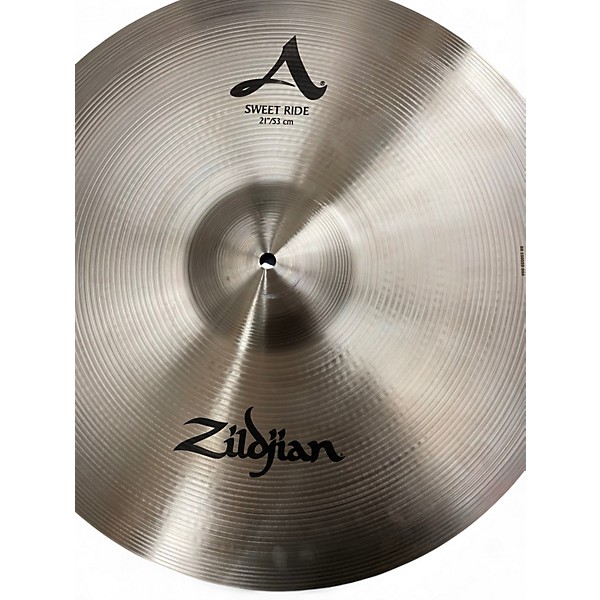 Used Zildjian 21in A Series Sweet Ride Cymbal