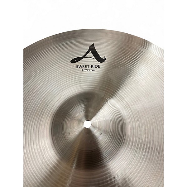 Used Zildjian 21in A Series Sweet Ride Cymbal
