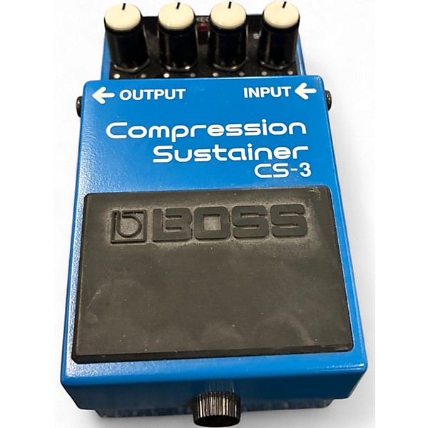 Used BOSS CS3 Compressor Sustainer Effect Pedal