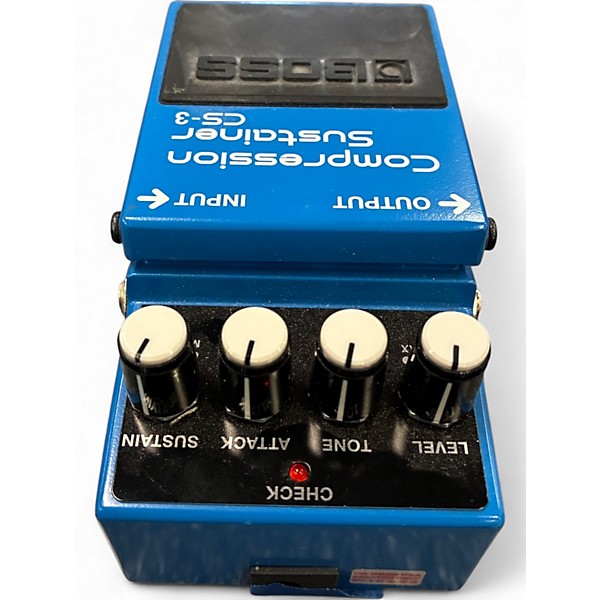 Used BOSS CS3 Compressor Sustainer Effect Pedal