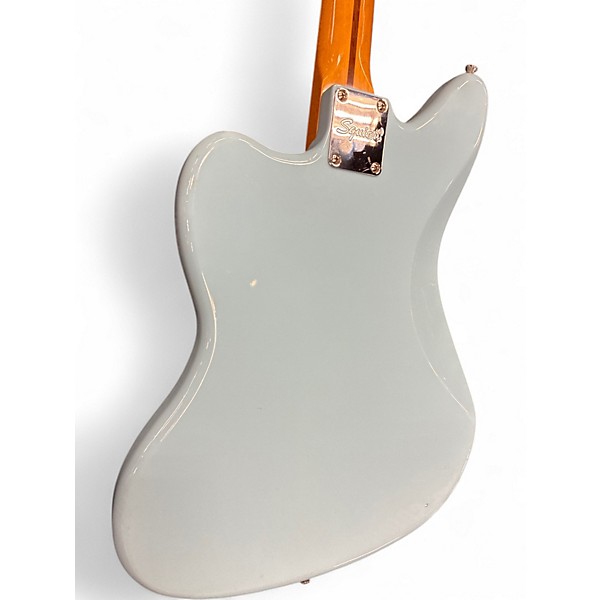 Used 2019 Squier Classic 70s Vibe Jaguar Daphne Blue Solid Body Electric Guitar