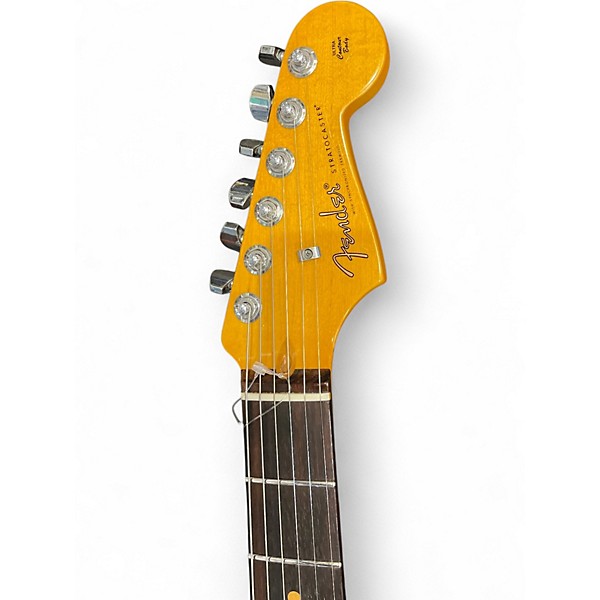 Used Fender American Ultra Luxe Vintage '60s Stratocaster HSS Seafoam Green Solid Body Electric Guitar
