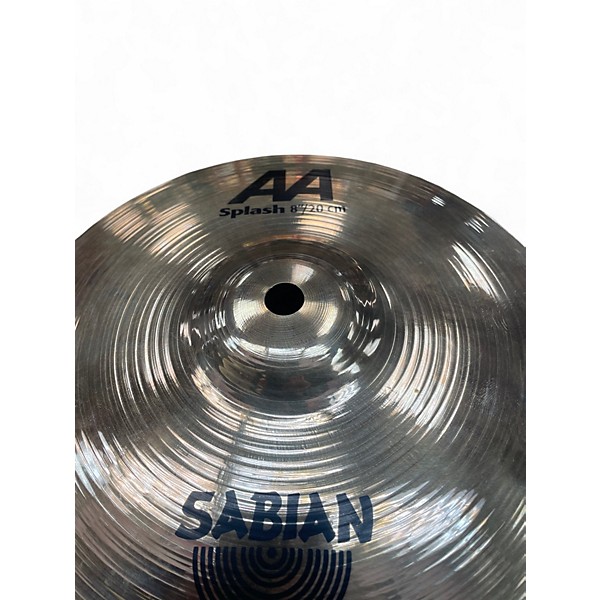 Used SABIAN 8in AA Splash Cymbal