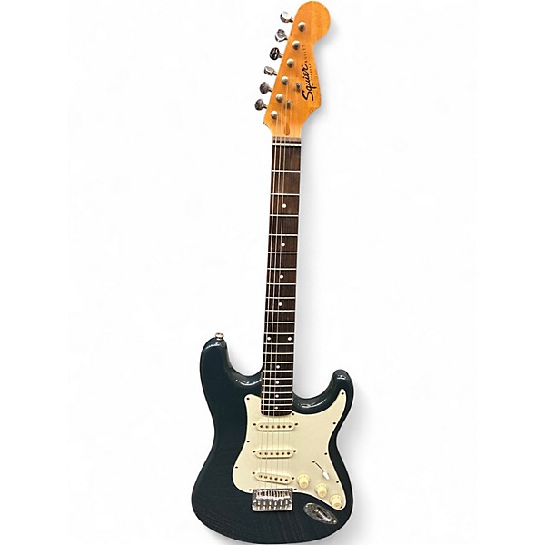 Used Squier Bullet Stratocaster Green Solid Body Electric Guitar