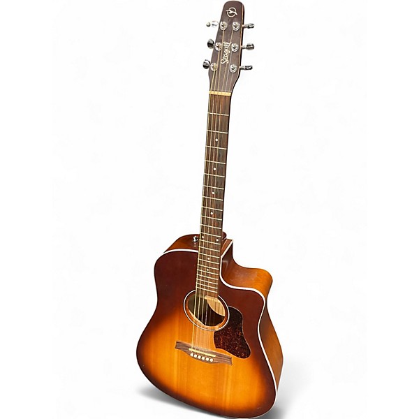 Used Seagull Entourage Rustic CW Autumnburst Acoustic Guitar