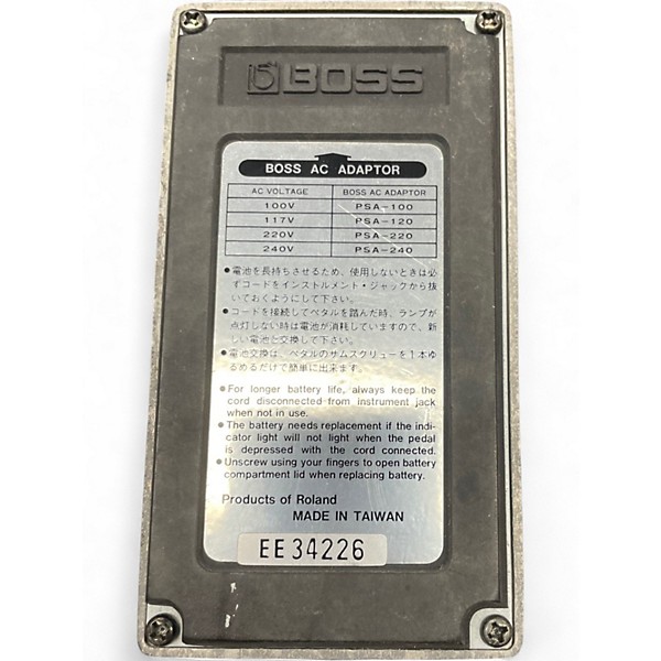 Used BOSS MT2 Metal Zone Distortion Effect Pedal