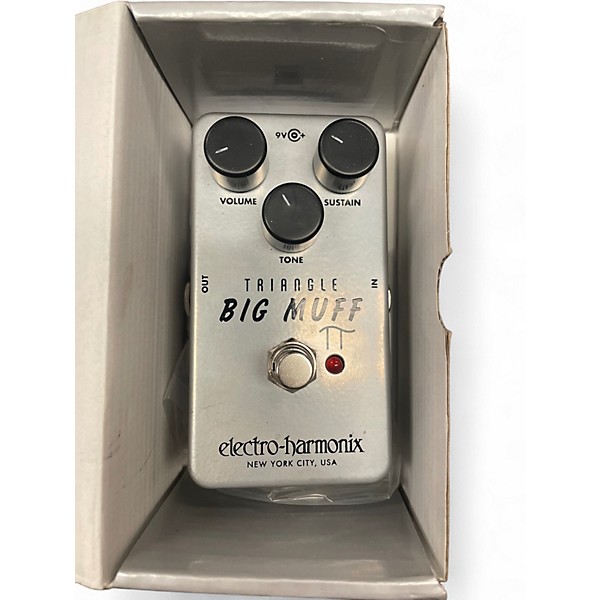 Used Electro-Harmonix Big Muff Triangle Pi Distortion Effect Pedal