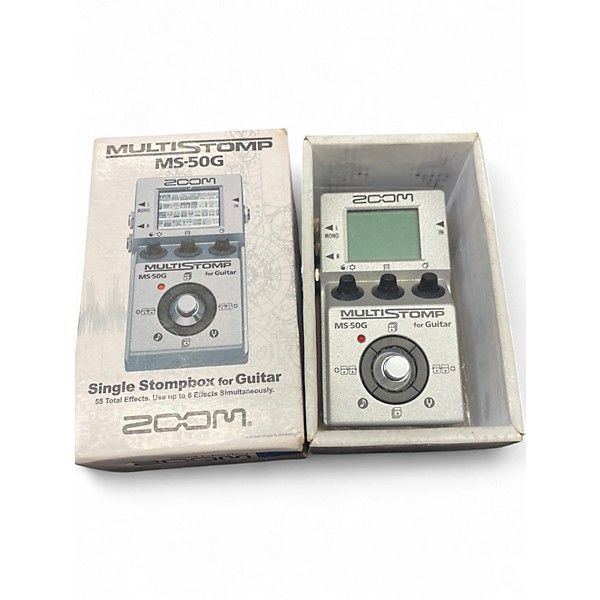 Used Zoom MS-50G Multi-Stomp Effect Processor