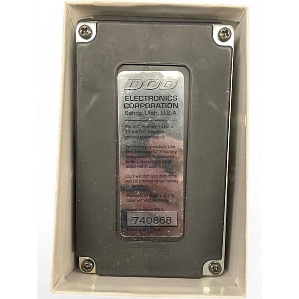 Used DOD FX92 Bass Grunge Bass Effect Pedal