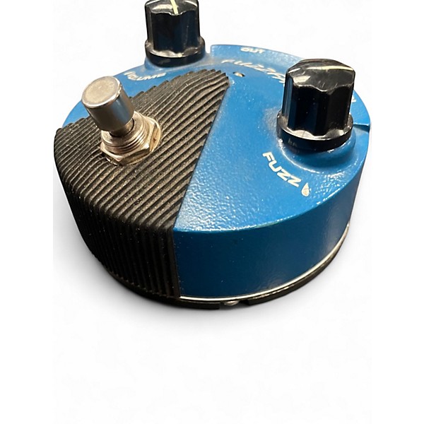 Used Dunlop FFM1 Silicon Fuzz Face Mini Blue Effect Pedal