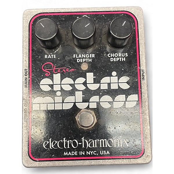 Used Electro-Harmonix XO Stereo Electric Mistress Flanger / Chorus Effect Pedal