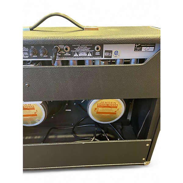 Used Fender Vintage Reissue 1965 Twin Reverb Tube Guitar Combo Amp