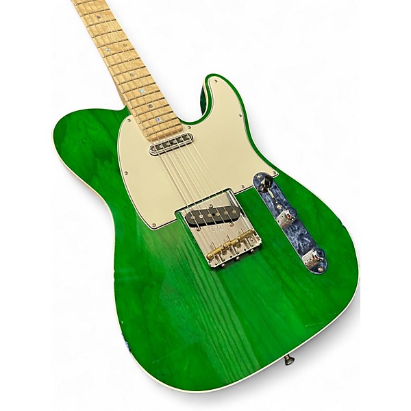 Used 2022 Fender Custom Shop American Custom,Telecaster Emerald Green Solid Body Electric Guitar