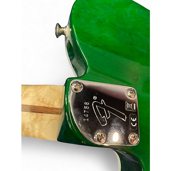 Used 2022 Fender Custom Shop American Custom,Telecaster Emerald Green Solid Body Electric Guitar