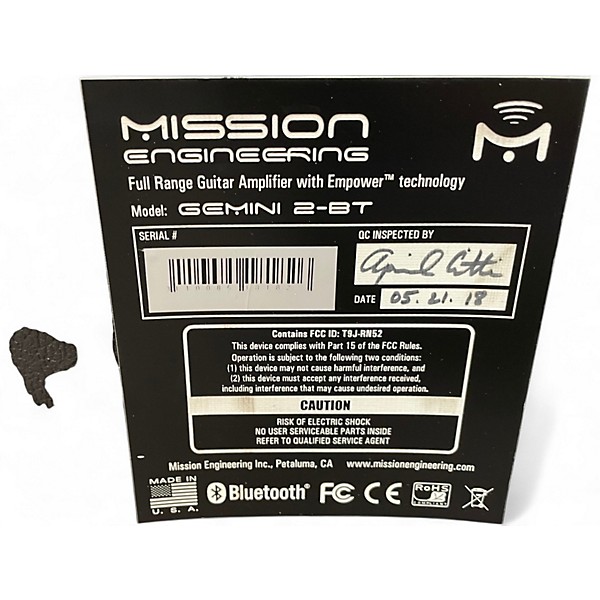 Used Mission Engineering MISSION 2 Guitar Combo Amp