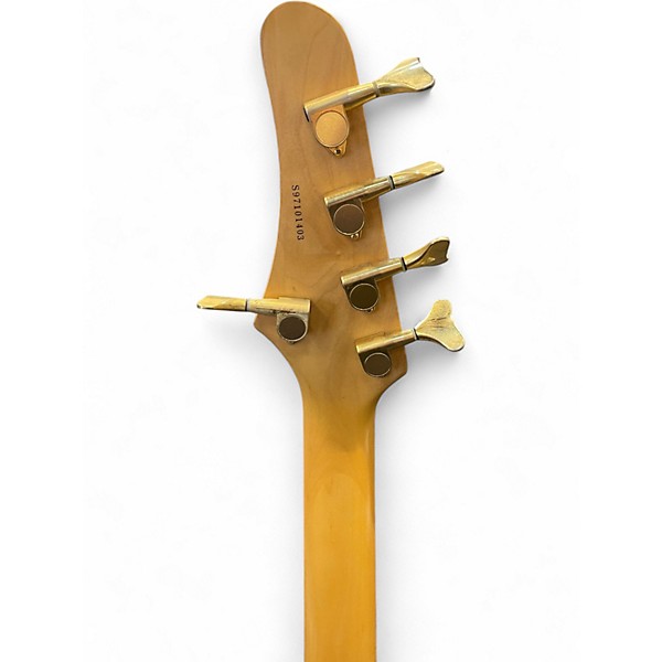 Used Samick Artist Series 5 Black Electric Bass Guitar