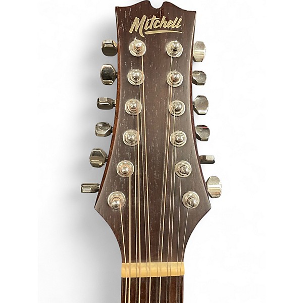Used Mitchell T331TCE-BST EDGE BURST 12 String Acoustic Electric Guitar