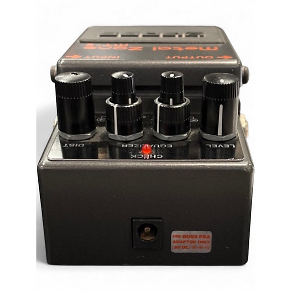 Used BOSS MT2 Metal Zone Distortion Effect Pedal