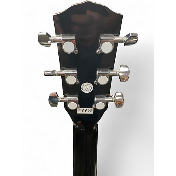 Used Fender Cd60sce Black Acoustic Guitar