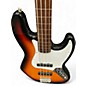 Used Fender Standard Fretless Jazz Bass 2 Color Sunburst Electric Bass Guitar thumbnail