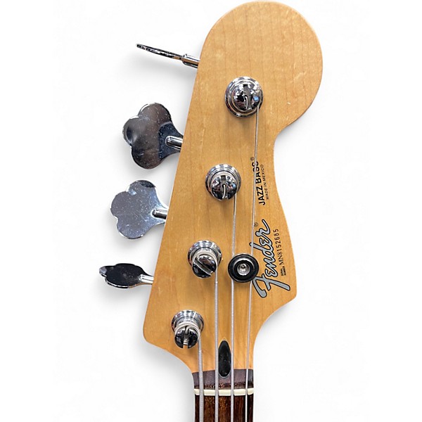 Used Fender Standard Fretless Jazz Bass 2 Color Sunburst Electric Bass Guitar