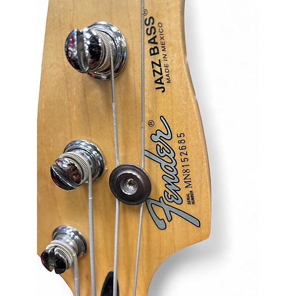 Used Fender Standard Fretless Jazz Bass 2 Color Sunburst Electric Bass Guitar