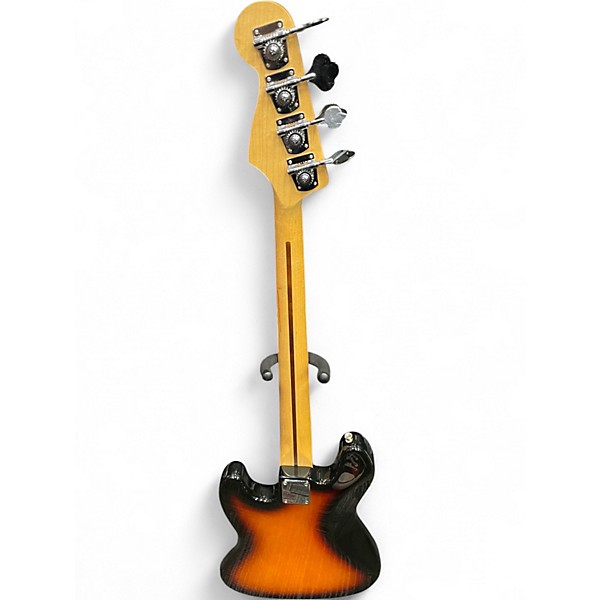 Used Fender Standard Fretless Jazz Bass 2 Color Sunburst Electric Bass Guitar