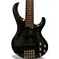 Used Ibanez BTB405qm 5 String black quilt Electric Bass Guitar