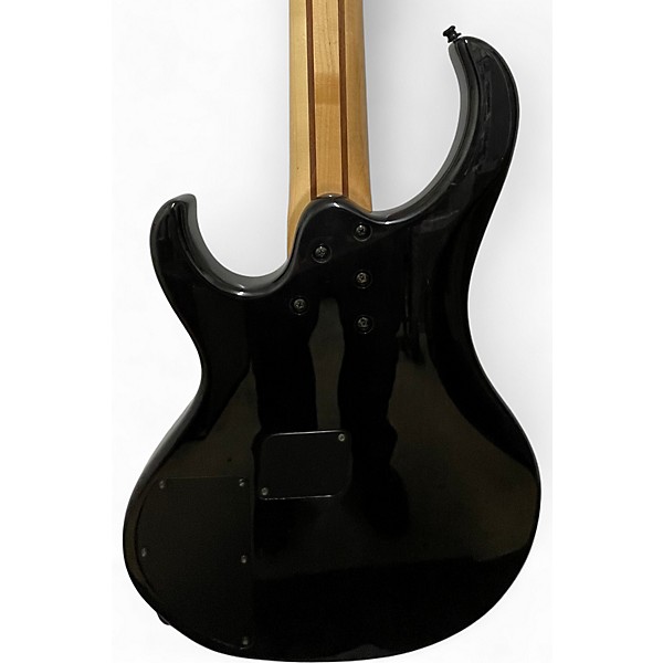 Used Ibanez BTB405qm 5 String black quilt Electric Bass Guitar