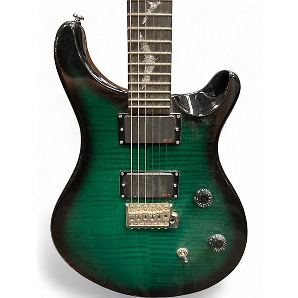 Used PRS Paul Allender Signature SE Green Solid Body Electric Guitar