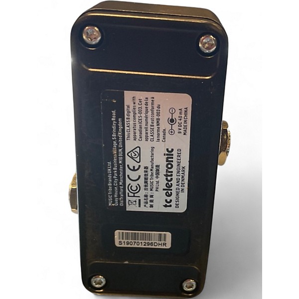 Used TC Electronic Polytune Noir Mini 3 Tuner Tuner Pedal