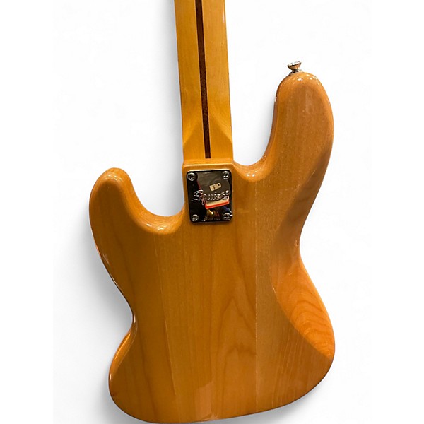Used Squier Classic Vibe 70s Jazz Bass Natural Electric Bass Guitar