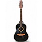 Used Applause AE35 12 String Black 12 String Acoustic Electric Guitar thumbnail