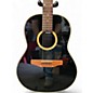 Used Applause AE35 12 String Black 12 String Acoustic Electric Guitar