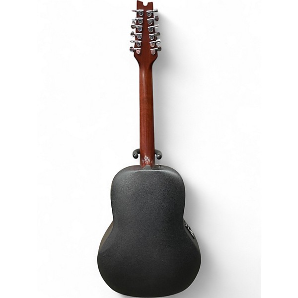 Used Applause AE35 12 String Black 12 String Acoustic Electric Guitar