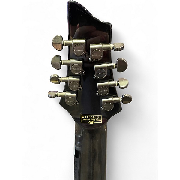 Used Schecter Guitar Research Hellraiser Hybrid C8 Gray Solid Body Electric Guitar