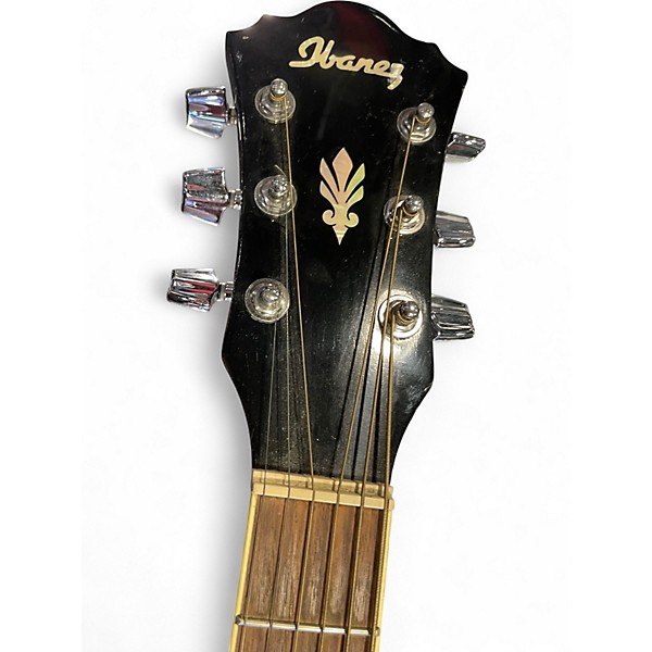 Used Ibanez AEL10LE-BK-14-02 Black Acoustic Guitar