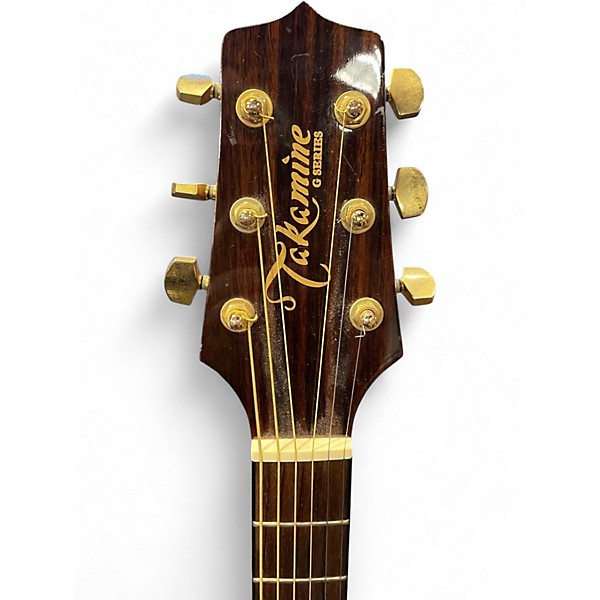 Used Takamine EG340C Natural Acoustic Electric Guitar