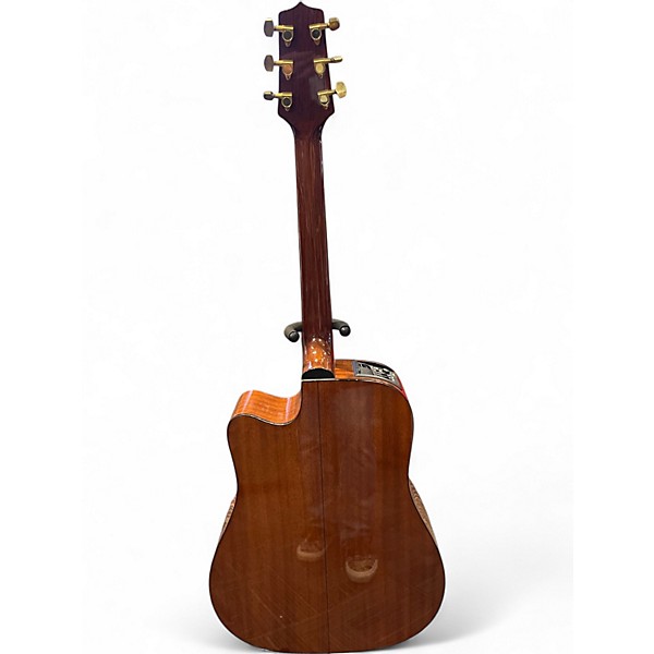 Used Takamine EG340C Natural Acoustic Electric Guitar